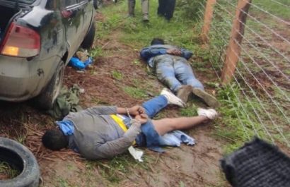 Los detenidos durante una persecución y enfrentamiento policial quedaron a órdenes de las autoridades judiciales.