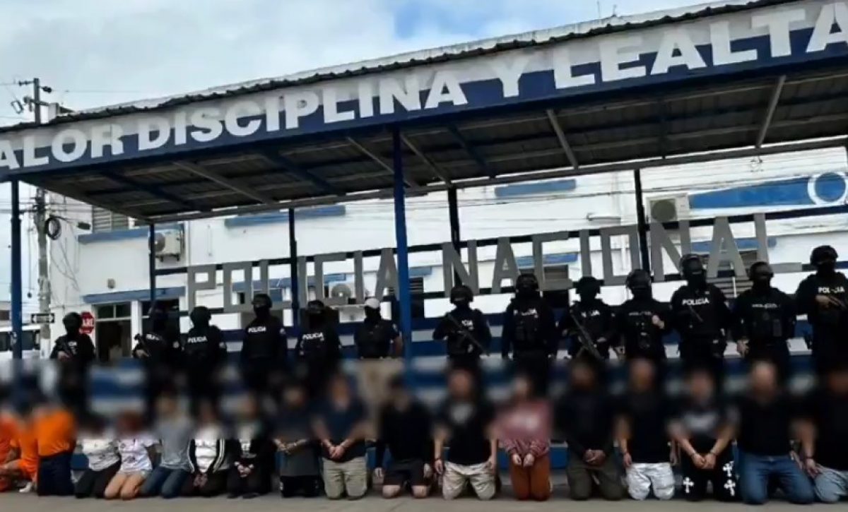 Los detenidos fueron puestos a órdenes de las autoridades judiciales.