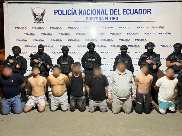 Los detenidos quedaron a disposición de las autoridades judiciales.