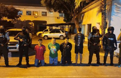 Los detenidos por atentados y extorsiones quedaron a órdenes de las autoridades judiciales.