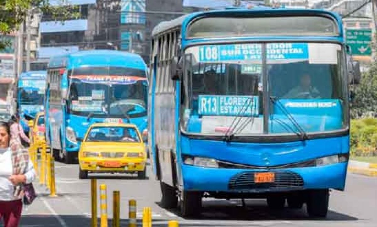 Los representantes del transporte público de Quito y la provincia de Pichincha suspenderán el servicio a partir de las 00h00 del lunes 15 de septiembre.