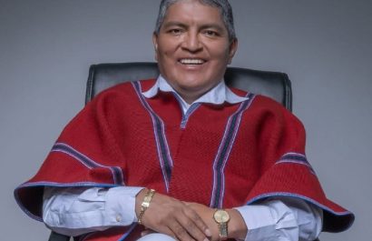 Luis Alfonso Chango, presidente vitalicio de Mushuc Runa.