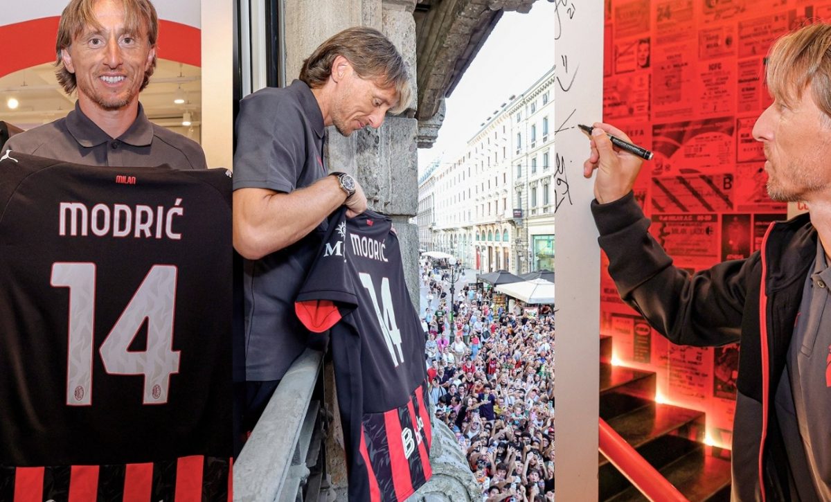 Luka Modric, presentado oficialmente como nuevo jugador del AC Milan para la temporada 2025/2026