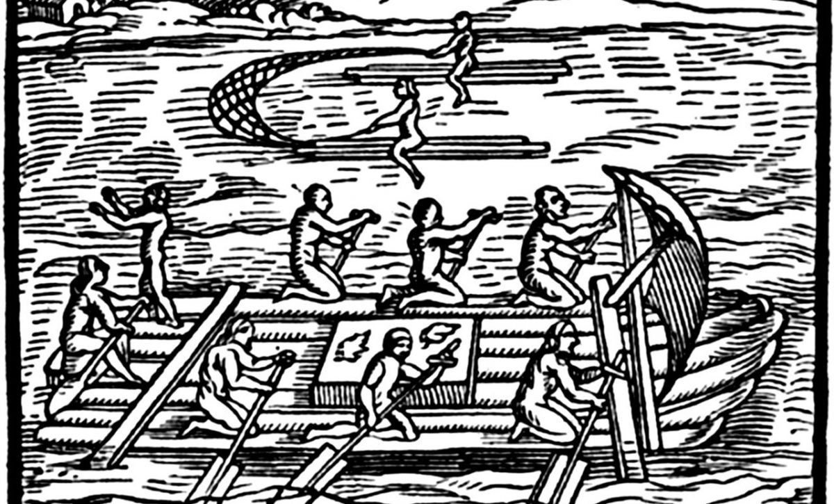 Los mercaderes manteños llegaron hasta el golfo de California en México. (Girolamo Benzoni, Historia del Nuevo Mundo (1565).