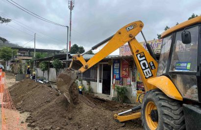 En la ciudadela Nuevo Paraíso iniciaron los trabajos hace una semana.