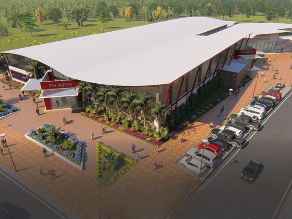 Este es el diseño del nuevo mercado del cantón Bolívar.