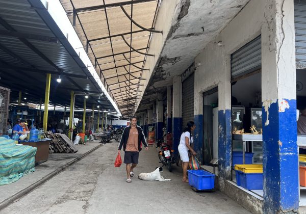 Las losas de hormigón en algunos tramos de la infraestructura, han cedido.