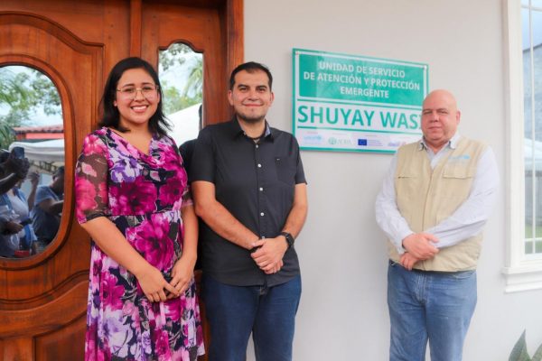 MIES inaugura Unidad de Protección Emergente para niñez vulnerable en Lago Agrio