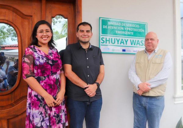 MIES inaugura Unidad de Protección Emergente para niñez vulnerable en Lago Agrio