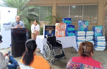 MSP entrega 42 ayudas técnicas para personas con discapacidad en Guayaquil