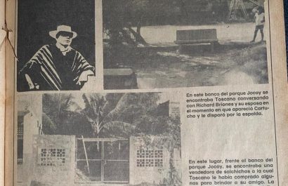 Héctor Toscano fue un periodista quiteño que se radicó en Manta y reveló actos de corrupción de su época. Su crimen en diciembre de 1983 lo ejecutó "Cartucho".