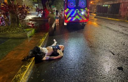 Madrugada trágica en Santo Domingo un joven pierde la vida en impactante accidente de tránsito