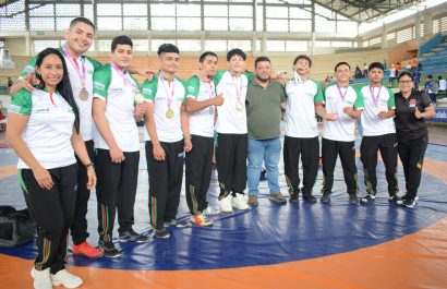 Manabí brilla en lucha y Napo en levantamiento de pesas en los Juegos Nacionales Juveniles