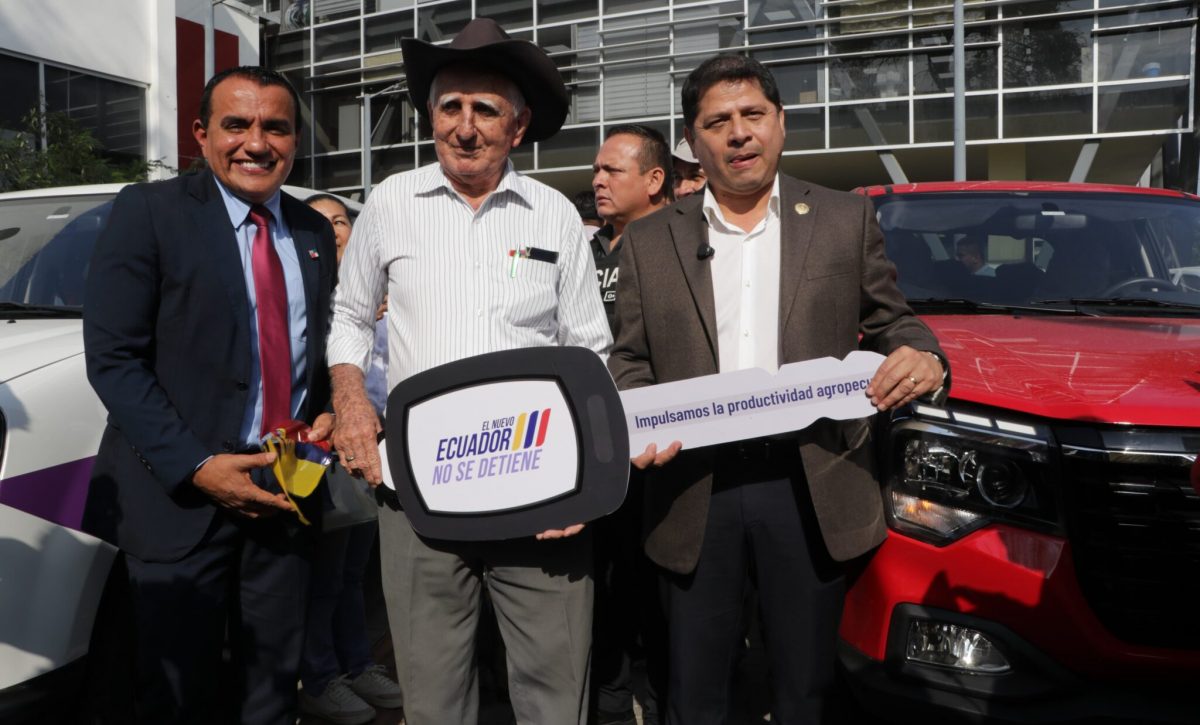 Manabí recibe apoyo del MAG: vehículos, créditos y certificaciones fortalecen el agro