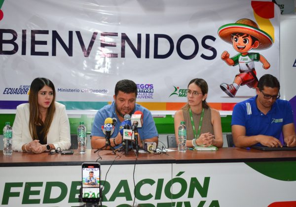 Manabí ultima detalles para los I Juegos Nacionales Juveniles 2025