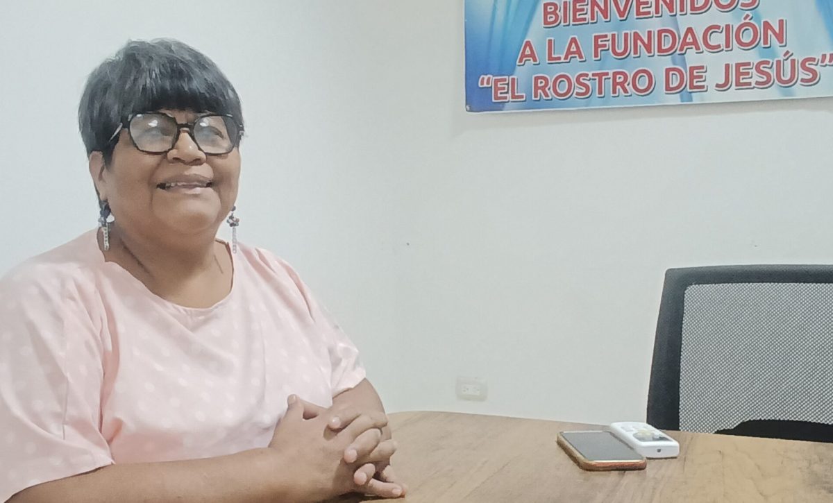 Luz María Olloa transformó su vida para servir a otros con la fundación, Rostro de Jesús.