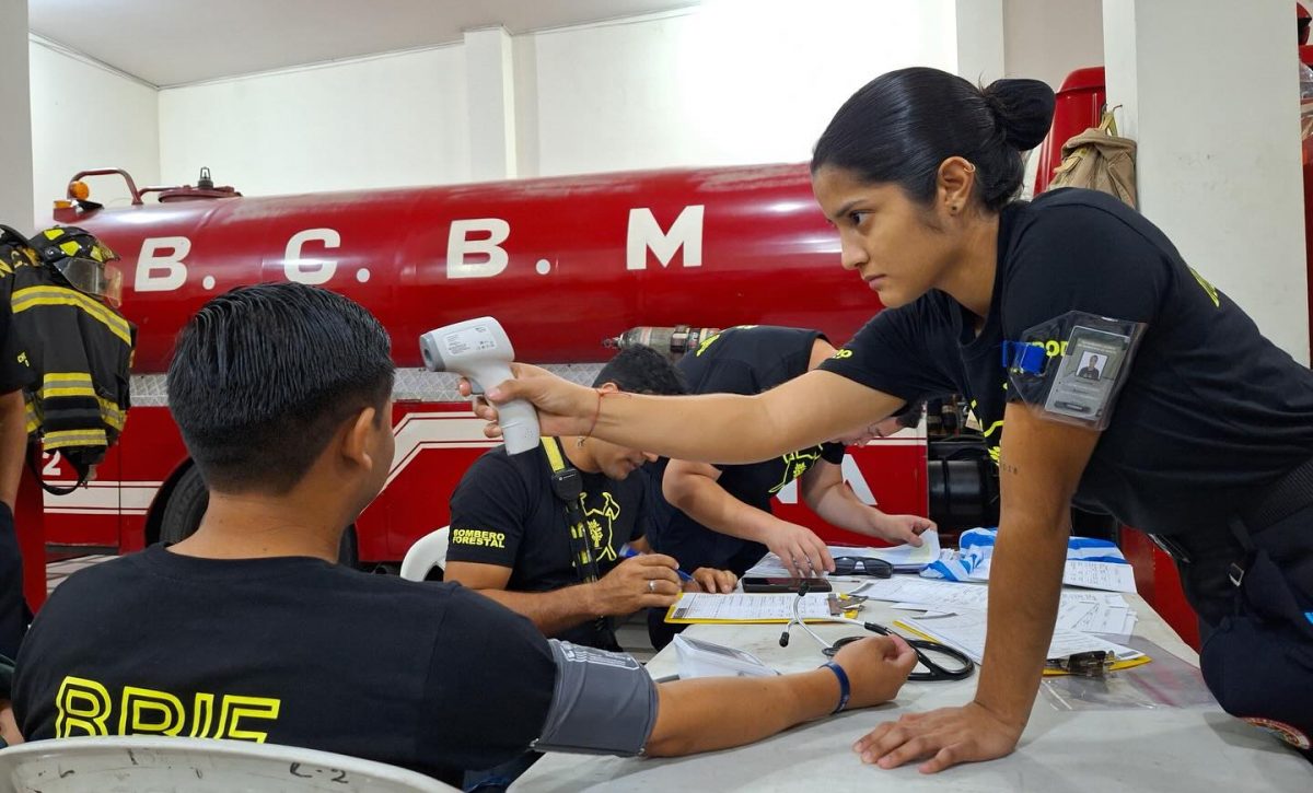 El Cuerpo de Bomberos de Manta en su balance anual, destacaun alto porcentaje de emergencias médicas y baja de incidentes con sustancias químicas.