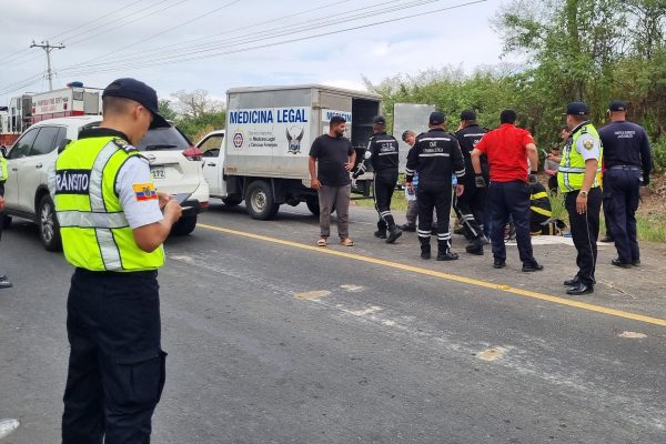 José Esteban Cobeña Pinargote murió en un accidente de tránsito ocurrido en la vía Manta - Rocafuerte.