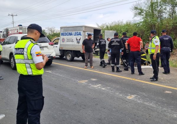 José Esteban Cobeña Pinargote murió en un accidente de tránsito ocurrido en la vía Manta - Rocafuerte.