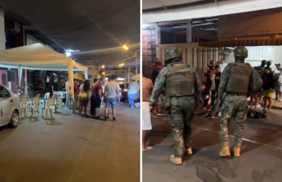 Manta Atentado sicario en un velorio deja dos hombres fallecidos
