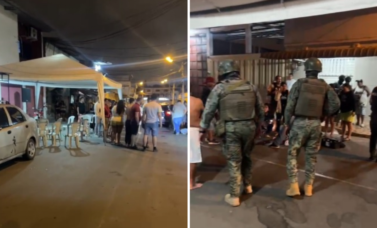 Manta Atentado sicario en un velorio deja dos hombres fallecidos
