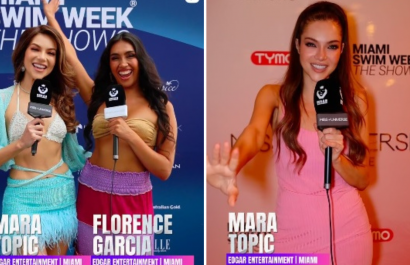 Mara Topic, Miss Universe Ecuador, brilló en el Miami Swim Week