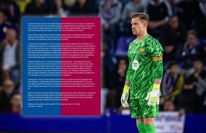 Marc-André ter Stege afirma que la decisión de operarse fue plenamente aprobada por el FC Barcelona