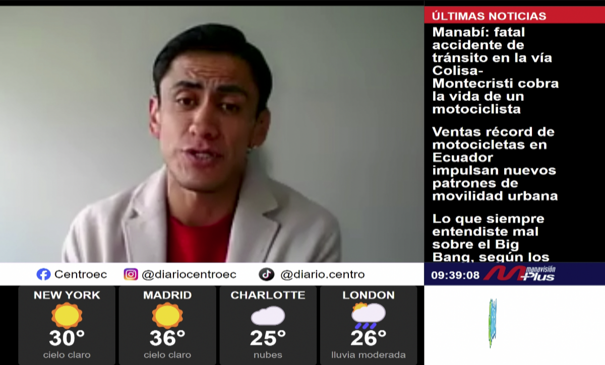 Marco de la Cruz: "El Verano legislativo en Ecuador hace que los jóvenes se empoderen"