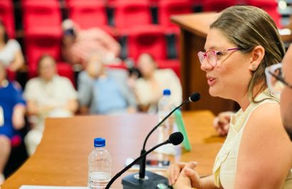 María Isabel Guillén, llegó a la concejalía de Portoviejo, por el Movimiento Gente Nueva.