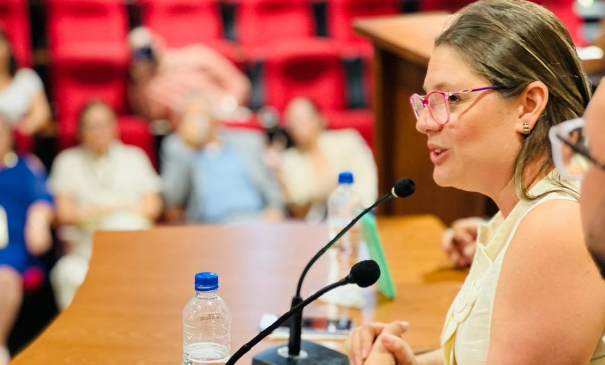 María Isabel Guillén, llegó a la concejalía de Portoviejo, por el Movimiento Gente Nueva.
