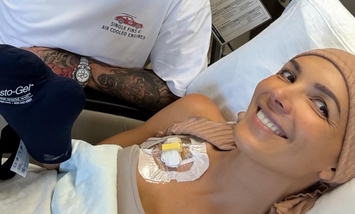 María Teresa Guerrero tras su tercera quimioterapia Mi cuerpo me está ayudando a sanar