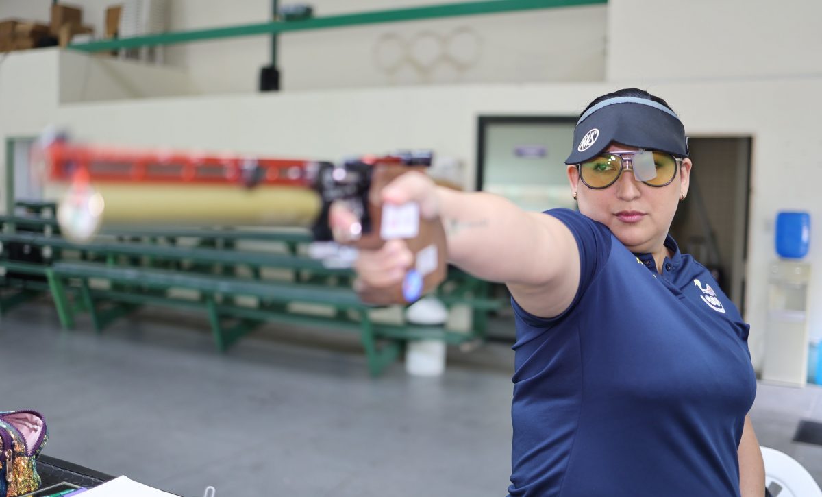 Marina Pérez, primera americana en el top 10 de pistola deportiva