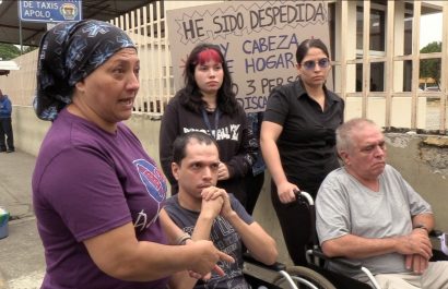 Maritza Sornoza: "Sin saber que soy sustento de familia, mi esposo y mis hijos tienen discapacidad y aún así me botaron"