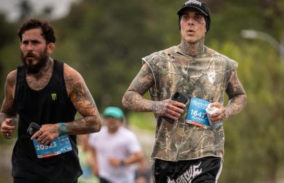 Marlon Vera participó junto a Travis Barker en maratón de San Diego