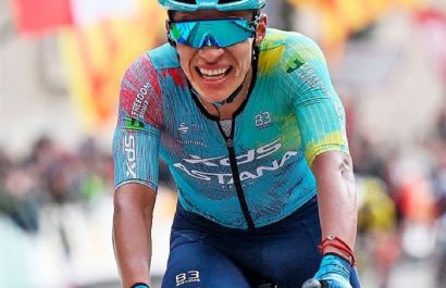 El ciclista ecuatoriano Harold Martín López.