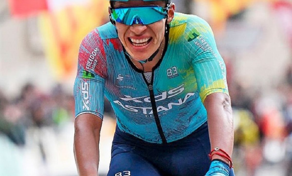 El ciclista ecuatoriano Harold Martín López.
