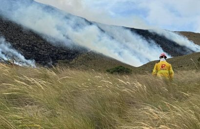 Más de 1.000 hectáreas afectadas por incendio en la Reserva Ecológica Cotacachi-Cayapas