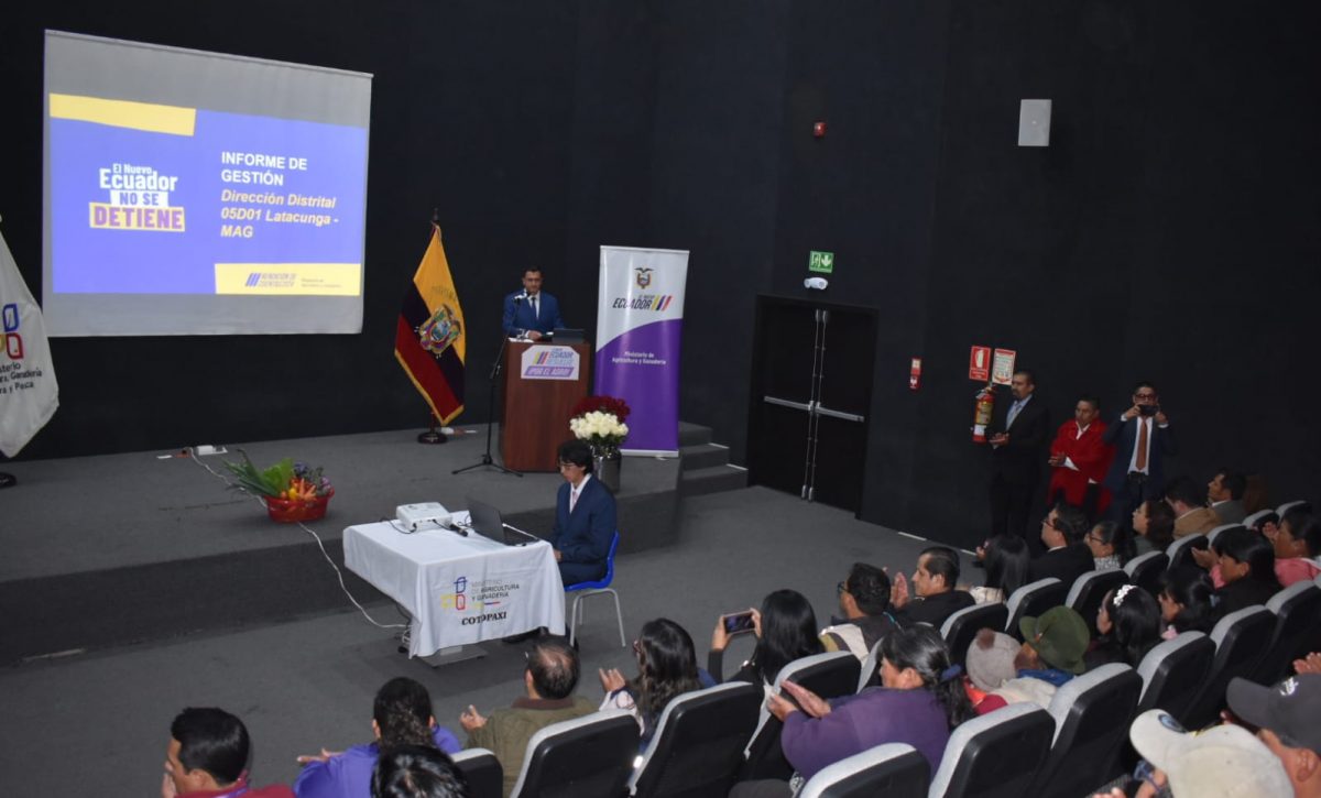 Más de 30.000 productores agrícolas de Cotopaxi recibieron asistencia del MAG en 2024
