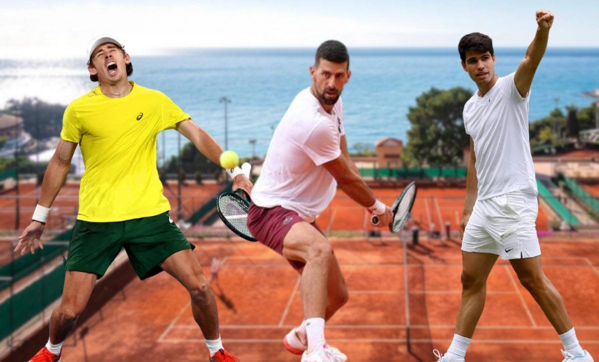 Masters 1000 de Montecarlo: Djokovic, Alcaraz y De Minaur debutan en segunda ronda este miércoles 9 de abril