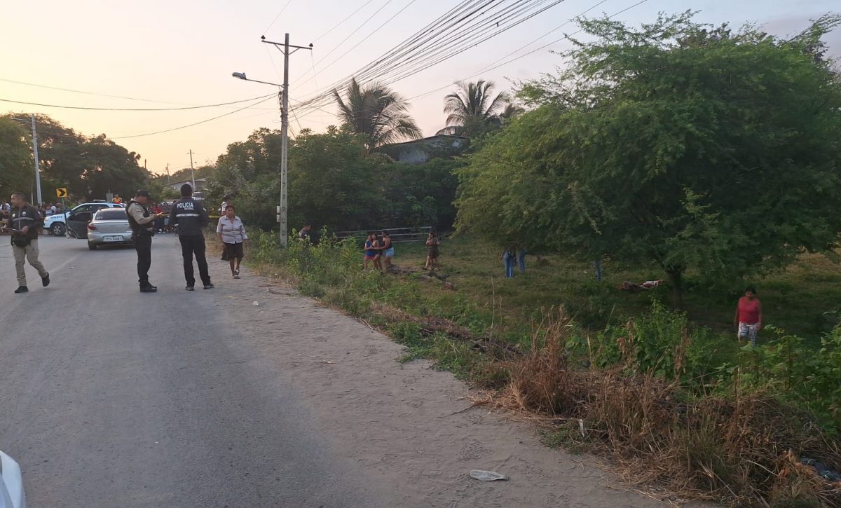 Matan a un militar y a su hija en la parroquia Crucita de Portoviejo; es el tercer sicariato del día
