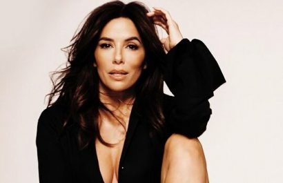 Me considero una persona inherentemente positiva, con una visión optimista, dice Eva Longoria al llegar al quinto piso