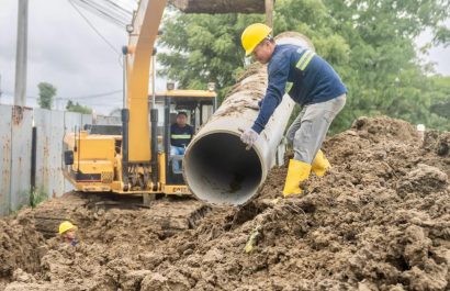 Megahidro Primeras obras para mejorar saneamiento
