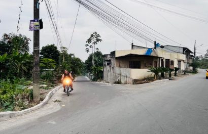 Mejoran vialidad en el barrio San Agustín, La Concordia: 500 metros de asfalto y 115 gaviones completados