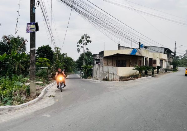 Mejoran vialidad en el barrio San Agustín, La Concordia: 500 metros de asfalto y 115 gaviones completados
