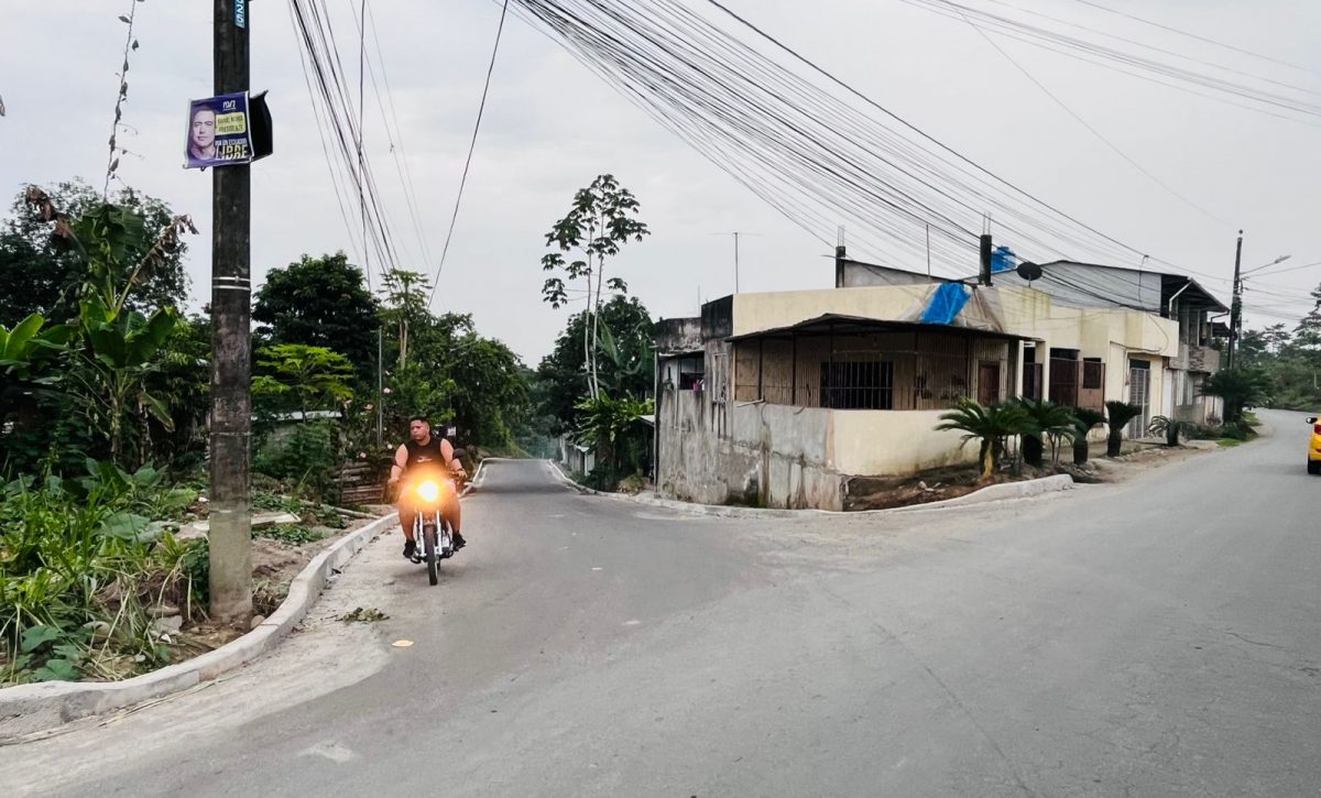Mejoran vialidad en el barrio San Agustín, La Concordia: 500 metros de asfalto y 115 gaviones completados