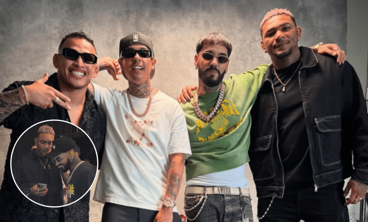 Michael Morales y Anuel AA se reúnen tras un concierto en México ¿Qué sucedió