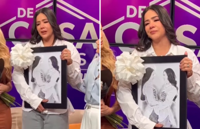 Michela Pincay regresa a la televisión tras seis semanas de la muerte de su hermana