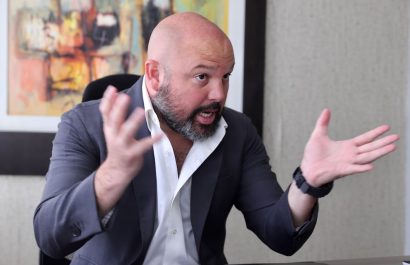 Miguel Ángel Loor, presidente de la LigaPro.