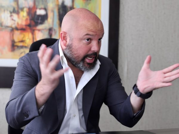 Miguel Ángel Loor, presidente de la LigaPro.