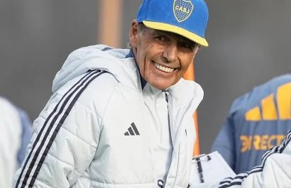 Miguel Ángel Russo dirigía a Boca Juniors.